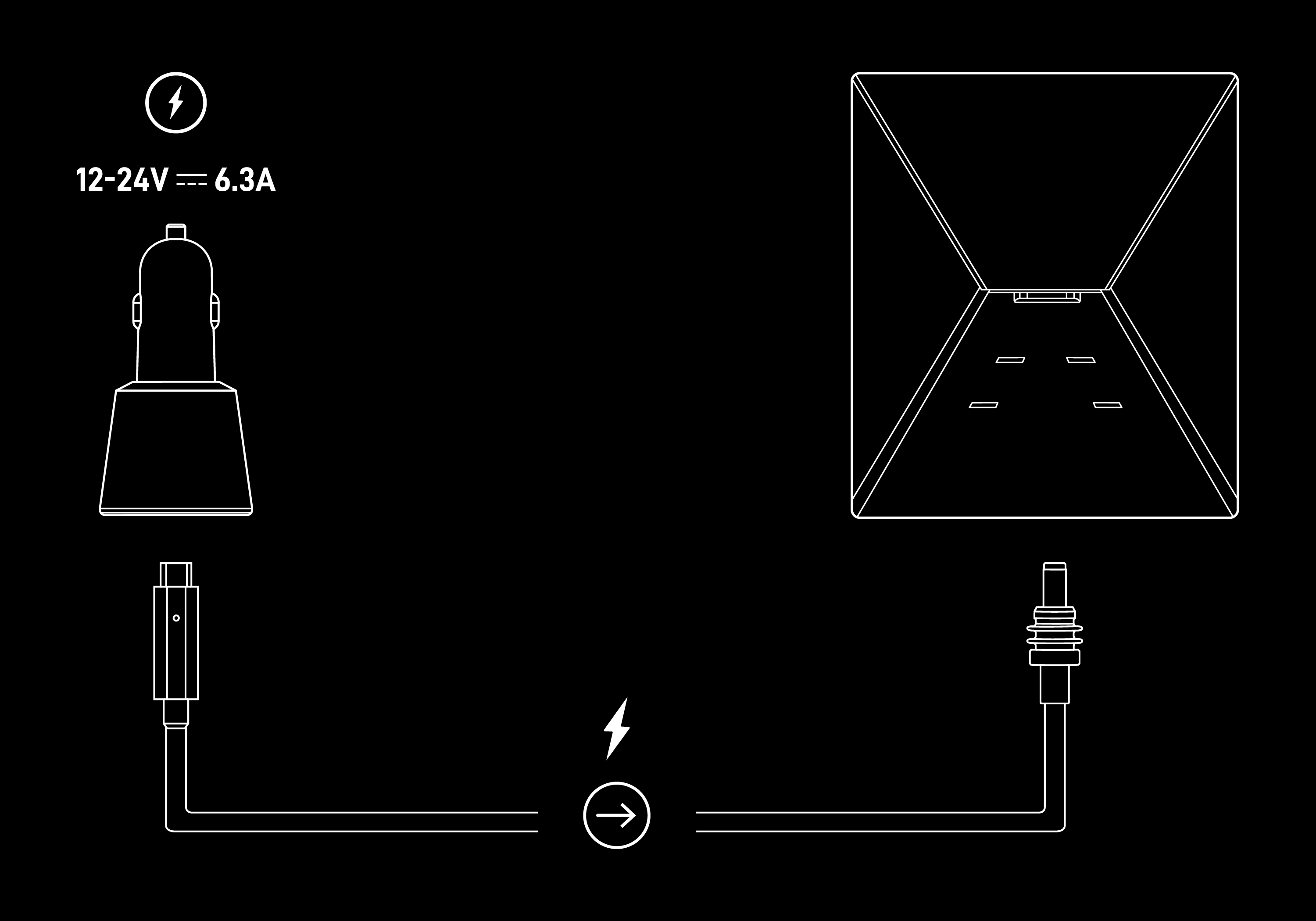 Starlink Mini Car Adapter